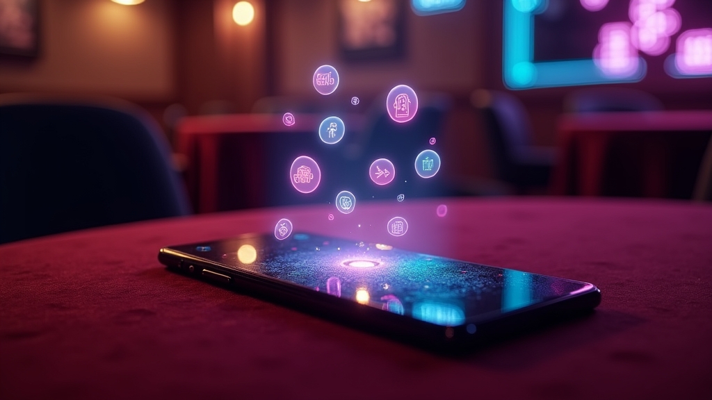 Android phone with compatibility checks for a casino app download